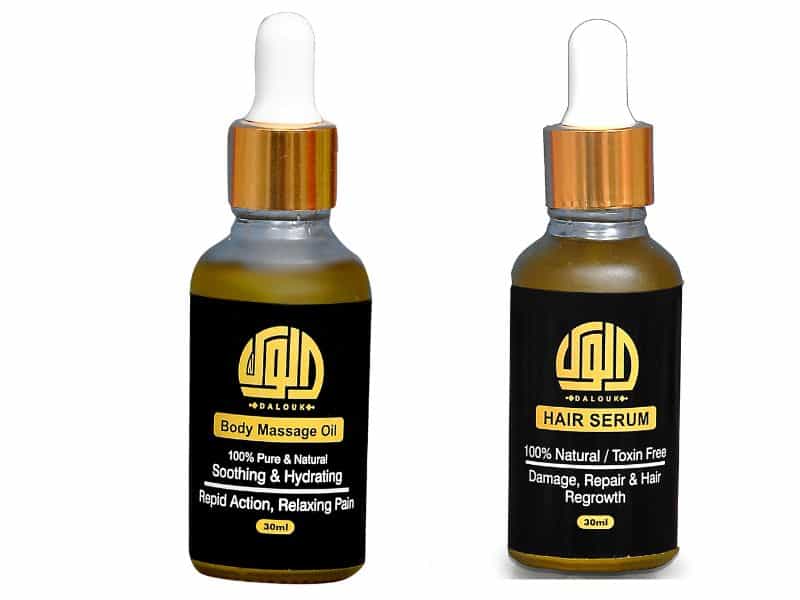 Dalouk Hair Serum with Body Massage
