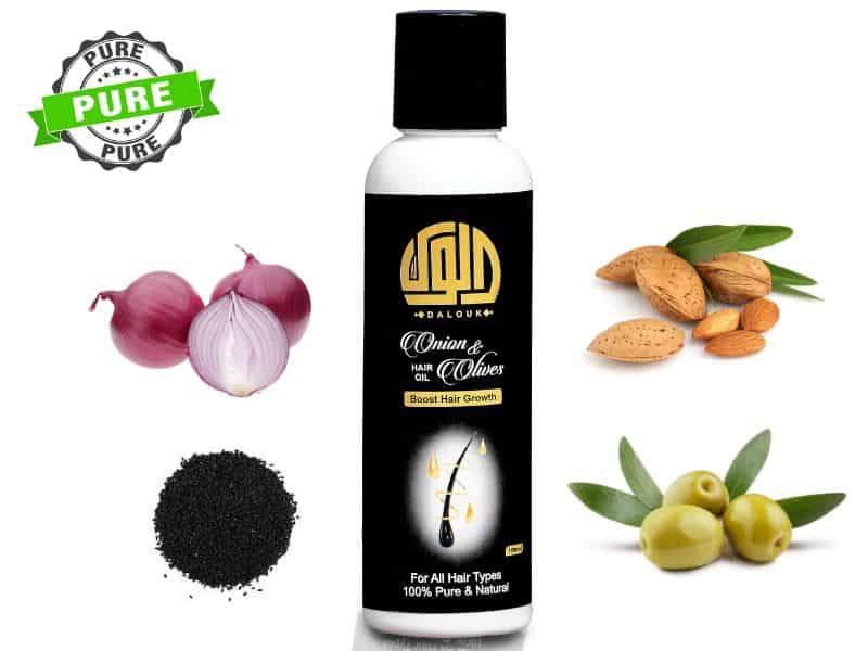 pure dalouk hair oil for growth and thick ness