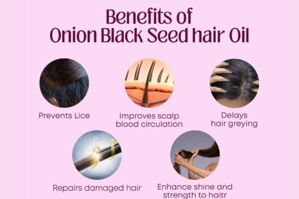 Benefits of Onion Black Seed Hair Oil Benefits of Onion Black Seed Hair Oil