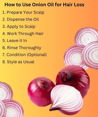 How to Use Onion Hair Oil How to Use Onion Hair Oil