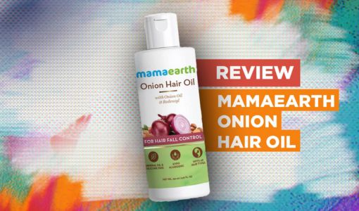 Review Mamaearth Onion hair Oil Review Mamaearth Onion hair Oil