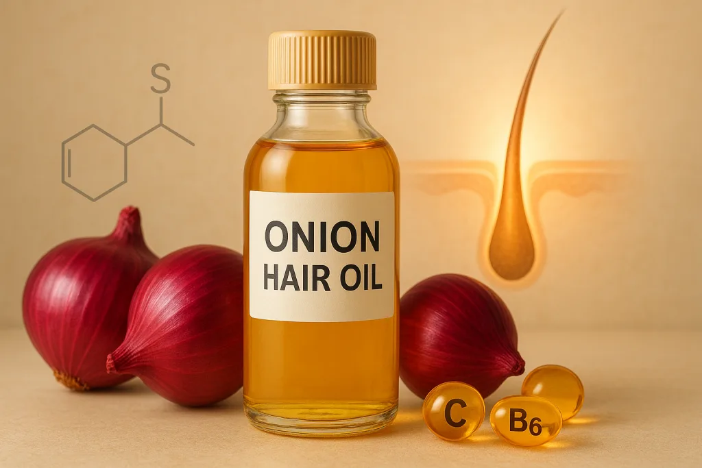 Onion Oil Makes Healthy Growth